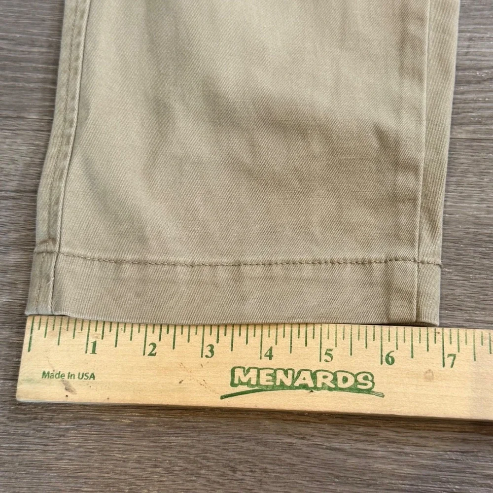 Levis XX Chino Standard Taper Pants Mens 38x34 Tan Khaki Stretch Twill